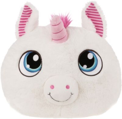 Fig�rliches Kissen Einhorn Fyala, ca. 30x25cm wei�