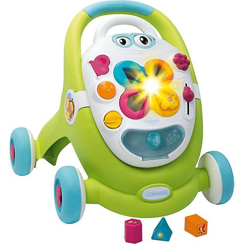 Развивающая каталка Smoby Cotoons "Ходунки", зеленая от Smoby