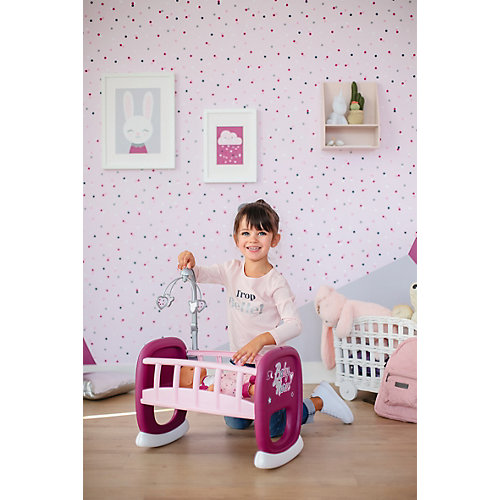 Колыбель для пупса с мобилем Smoby Baby Nurse от Smoby
