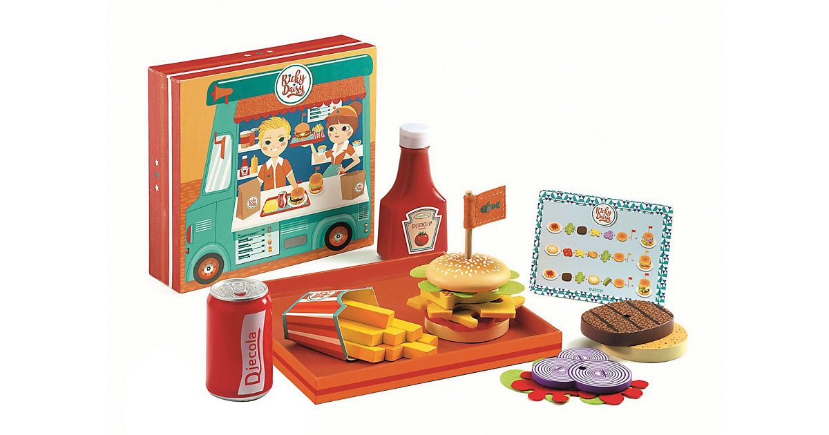 Rollenspiel - Burgerladen Ricky & Daisy mehrfarbig