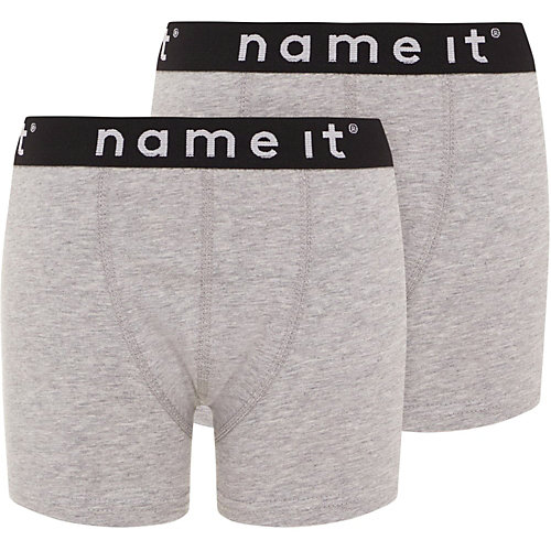 Трусы name it, 2 шт. - серый от name it