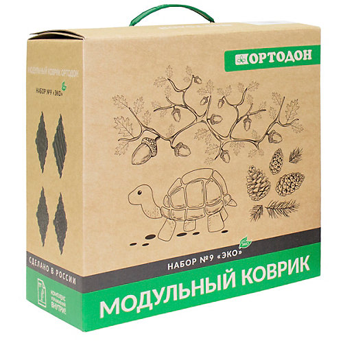 Модульный коврик Ортодон Эко-Шишки от ОртоДон