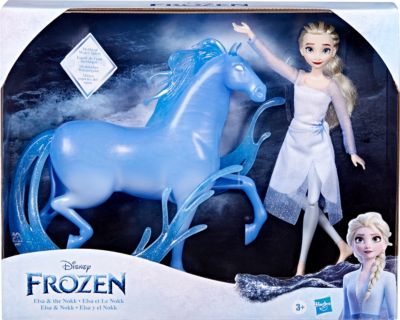 Spielset Disney Elsa und Nokk Klassische Puppe Frozen Die Eiskönigin 2 