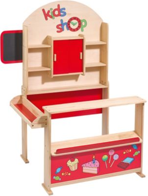 Kaufladen ��Kids Shop�� natur/rot
