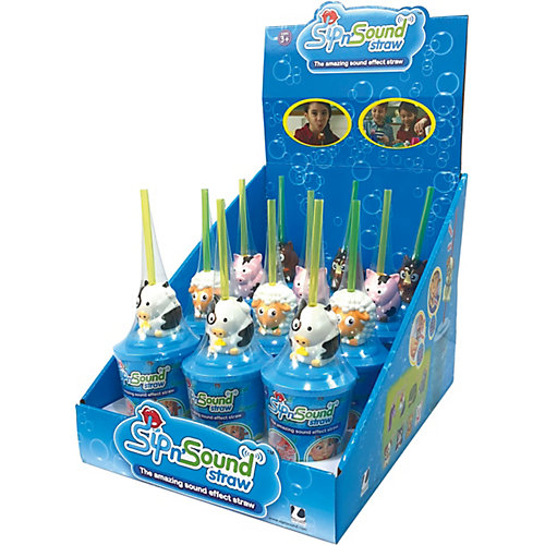 Звуковая соломинка Sip n' Sound Тигр - синий/зеленый