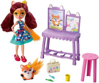 Игровой набор Enchantimals Арт-студия с Фелисити Фокс