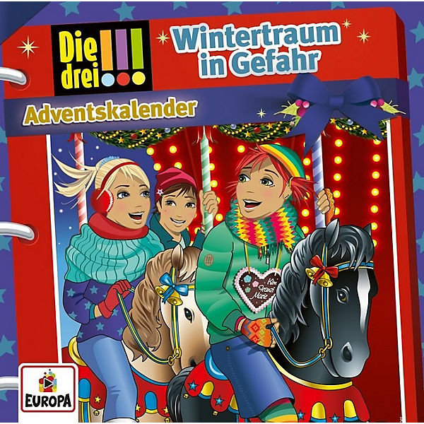 CD Die drei !!! Adventskalender Wintertraum in Gefahr (2 CDs), Die drei