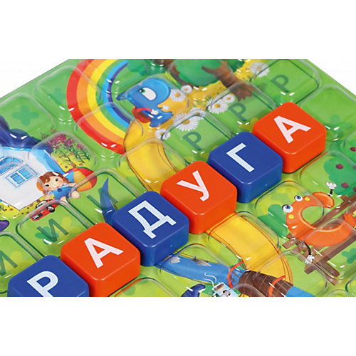 Настольная игра Биплант Эрудит дружные буквы/игровое поле прозрачное от Биплант