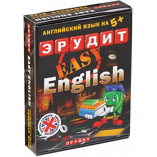 Настольная игра Биплант Эрудит easy english-подарочный от Биплант