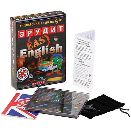 Настольная игра Биплант Эрудит easy english-подарочный от Биплант