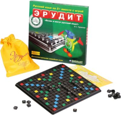 Настольная игра Биплант Эрудит  в коробочке