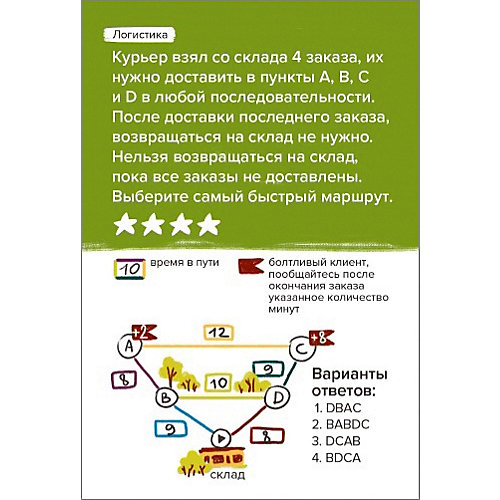 Игра-головоломка Brainy Trainy Экономика
