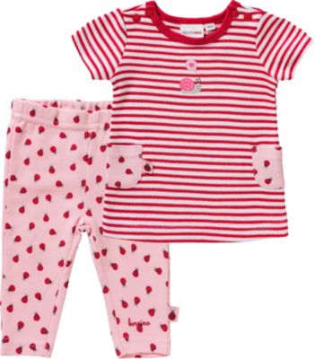 2-tlg. Set Tunika und Leggings mehrfarbig Gr. 50/56 Mdchen Baby