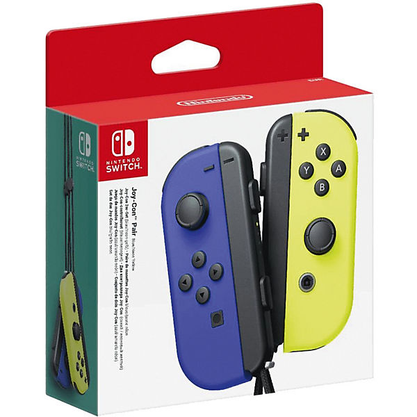 Nintendo Switch Joy-Con 2er-Set (Blau/Neon-Gelb)