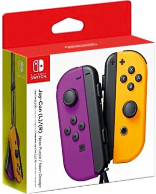 Image of Nintendo Switch Controller Joy-Con 2er lila orange
