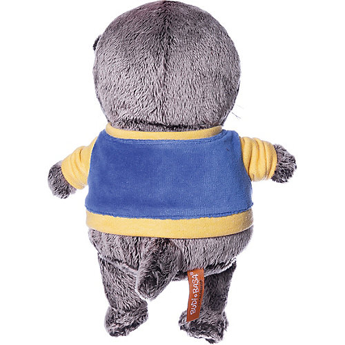 Мягкая игрушка Budi Basa Кот Басик Baby в синей куртке с желтой отделкой, 20 см от Budi Basa