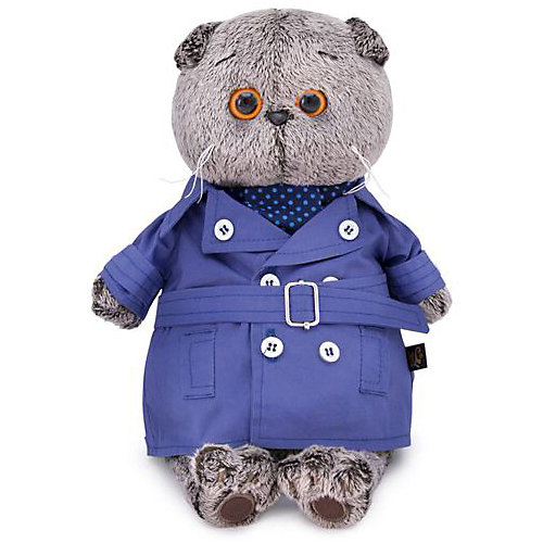 Мягкая игрушка Budi Basa Кот Басик в плаще, 19 см от Budi Basa
