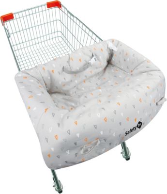 Einkaufswagenschutz Caddy Protect Warm Grey Safety 1st Mytoys