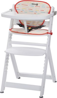 Sitzkissen für Hochstuhl Timba NEU Weiß//Mehrfarbig