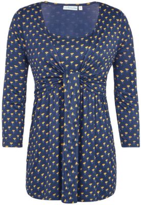 Umstandslangarmshirt dunkelblau Gr. 36/38 Damen Kinder