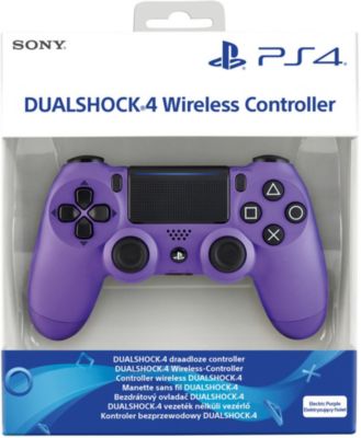 PS4 Dualshock 4 WirelessController Electric Purple, Sony myToys
