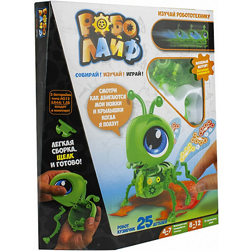 Игрушка 1Toy РобоЛайф Кузнечик интерактивный от 1Toy