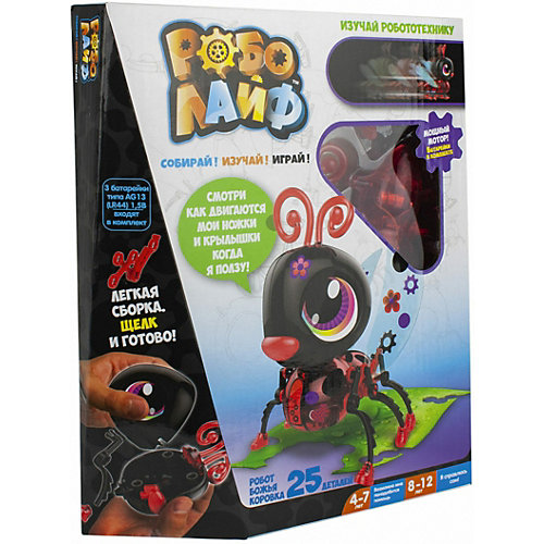 Игрушка 1Toy РобоЛайф Божья Коровка интерактивная от 1Toy