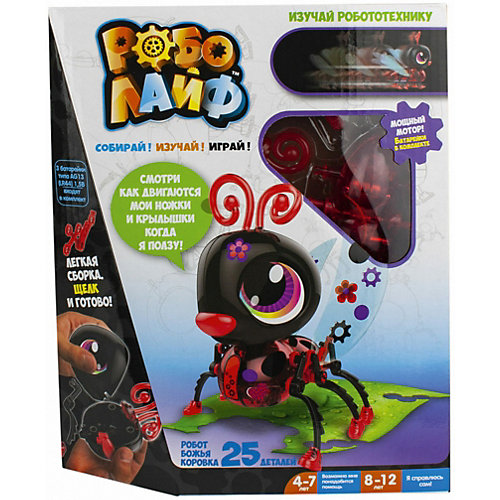 Игрушка 1Toy РобоЛайф Божья Коровка интерактивная от 1Toy