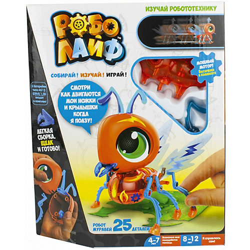 Игрушка 1Toy РобоЛайф Красный муравей интерактивный от 1Toy