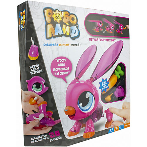 Игрушка 1Toy РобоЛайф Кролик интерактивный от 1Toy