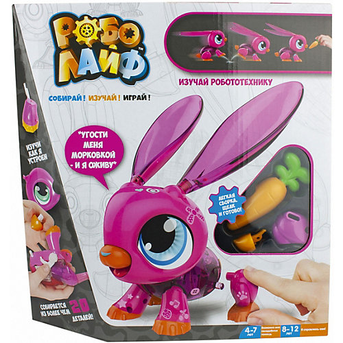 Игрушка 1Toy РобоЛайф Кролик интерактивный от 1Toy