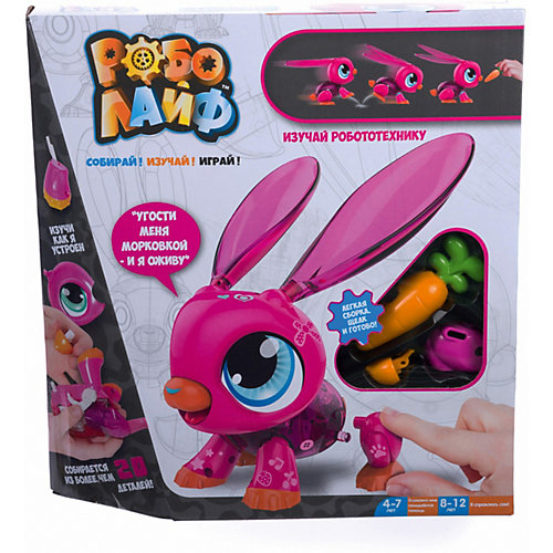 Игрушка 1Toy РобоЛайф Кролик интерактивный от 1Toy