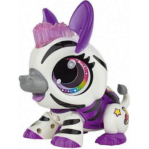 Игрушка 1Toy РобоЛайф Зебра интерактивная от 1Toy