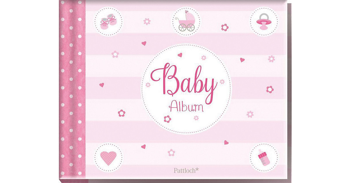 Buch - Baby Album (rosa)