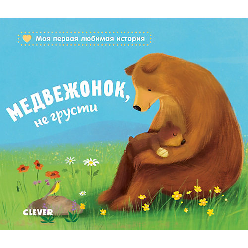 Книжка-картонка "Медвежонок, не грусти", Райдер К. от Clever