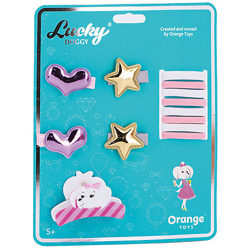 Набор аксессуаров для волос Orange Lucky Doggy Мальтезе от Orange