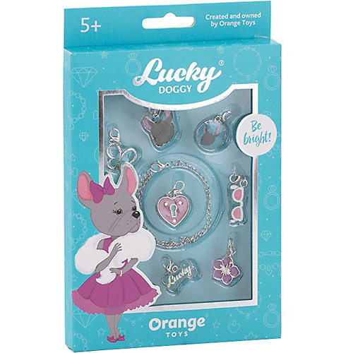Набор с браслетом Orange Lucky Doggy Бульдог от Orange