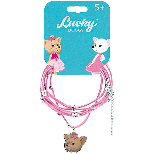 Кожаный браслет Orange Lucky Doggy, с Йорком от Orange