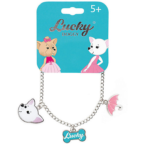 Браслет-цепочка Orange Lucky Doggy, с Чихуахуа от Orange