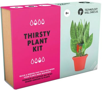 Thirsty Plant, Set Solar-Feuchtigkeitssensor