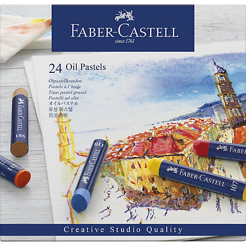 Пастель масляная Faber-Castell Oil Pastels, 24 цвета от Faber-Castell