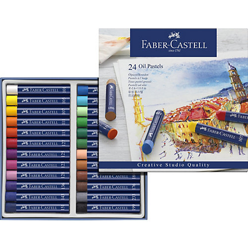 Пастель масляная Faber-Castell Oil Pastels, 24 цвета от Faber-Castell