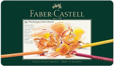 Карандаши цветные художественные Faber-Castell Polychromos, 36 цветов