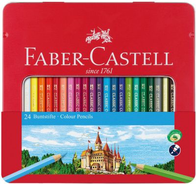 Карандаши цветные Faber-Castell, 24 цвета
