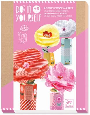 Do it yourself - Blumen zum Basteln Retrochic mehrfarbig