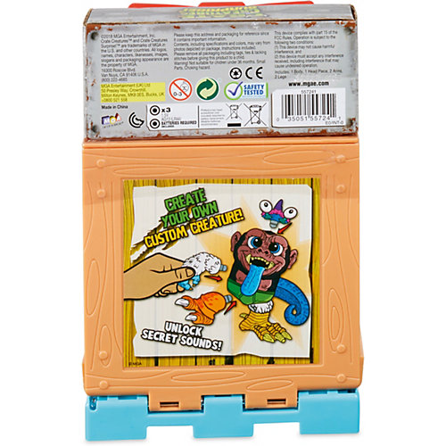 Игрушка MGA Crate Creatures KaBoom "Монстр Стабс", звук от MGA