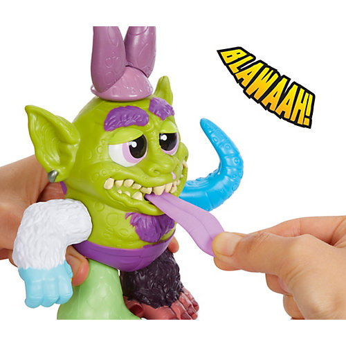 Игрушка MGA Crate Creatures KaBoom "Монстр Тролль", звук от MGA
