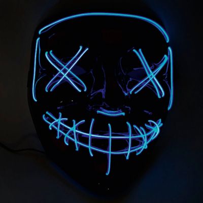 Маска Патибум Blue, c подсветкой