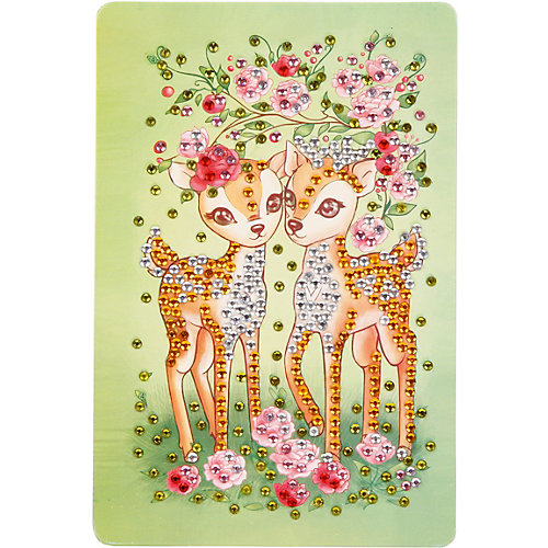 Алмазная мозаика Color Puppy "Оленята" от Color Puppy