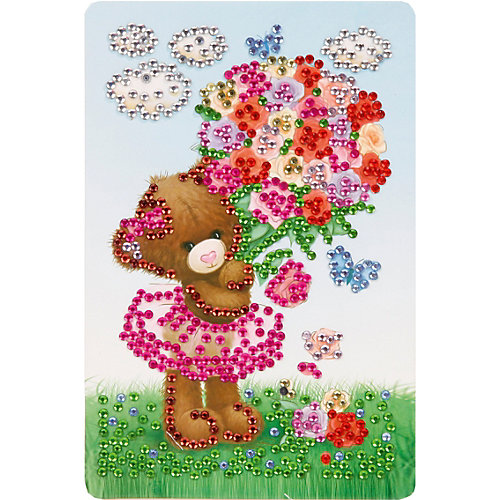 Алмазная мозаика Color Puppy "Мишка-милашка" от Color Puppy